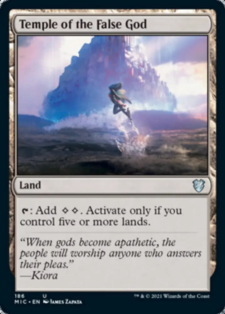 Temple of the False God [Innistrad: Midnight Hunt Commander] - MTG Single