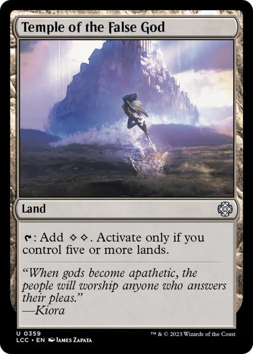 Temple of the False God [The Lost Caverns of Ixalan Commander] - MTG Single