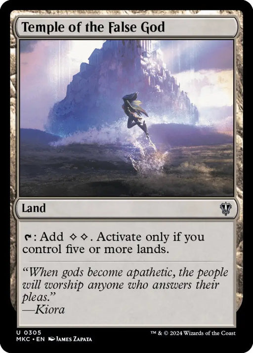 Temple of the False God [Murders at Karlov Manor Commander] - MTG Single