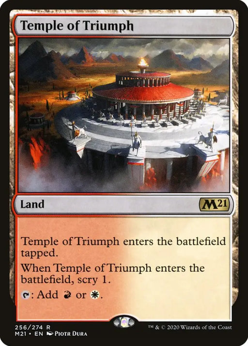 Temple of Triumph [Core Set 2021] - MTG Single