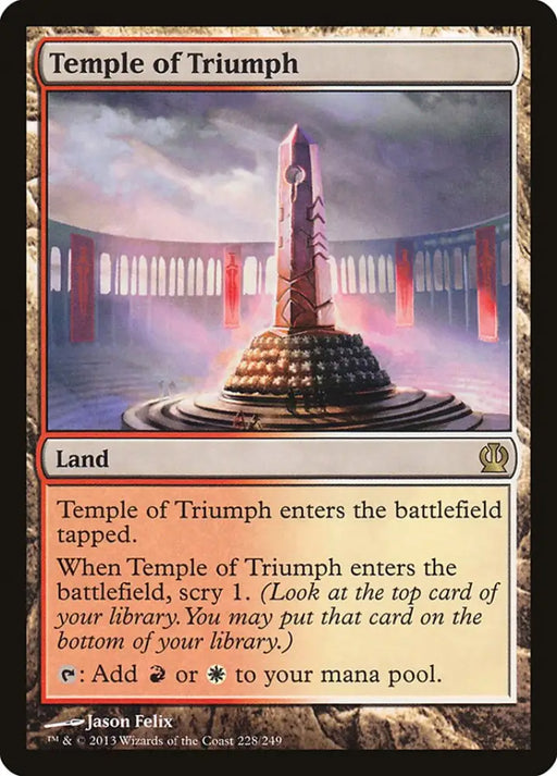Temple of Triumph [Theros] - MTG Single