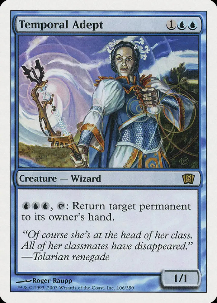 Temporal Adept (106) [Eighth Edition] - MTG Single