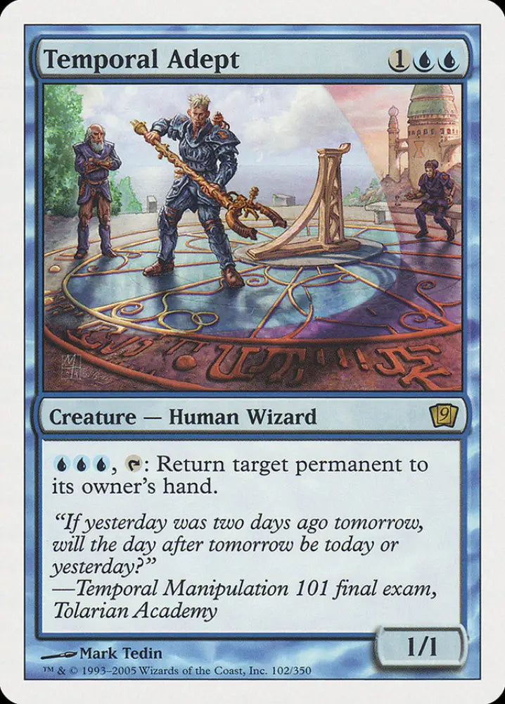 Temporal Adept [Ninth Edition] - MTG Single