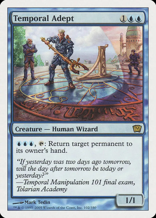 Temporal Adept [Ninth Edition] - MTG Single