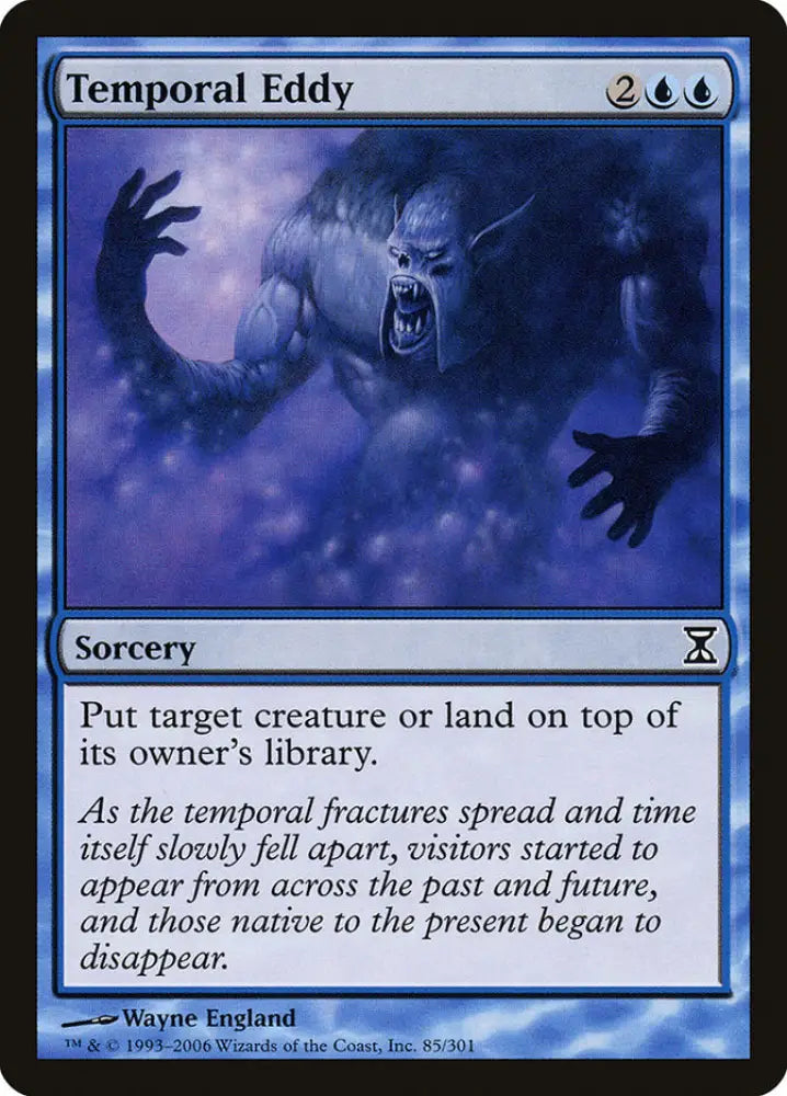 Temporal Eddy [Time Spiral] - MTG Single