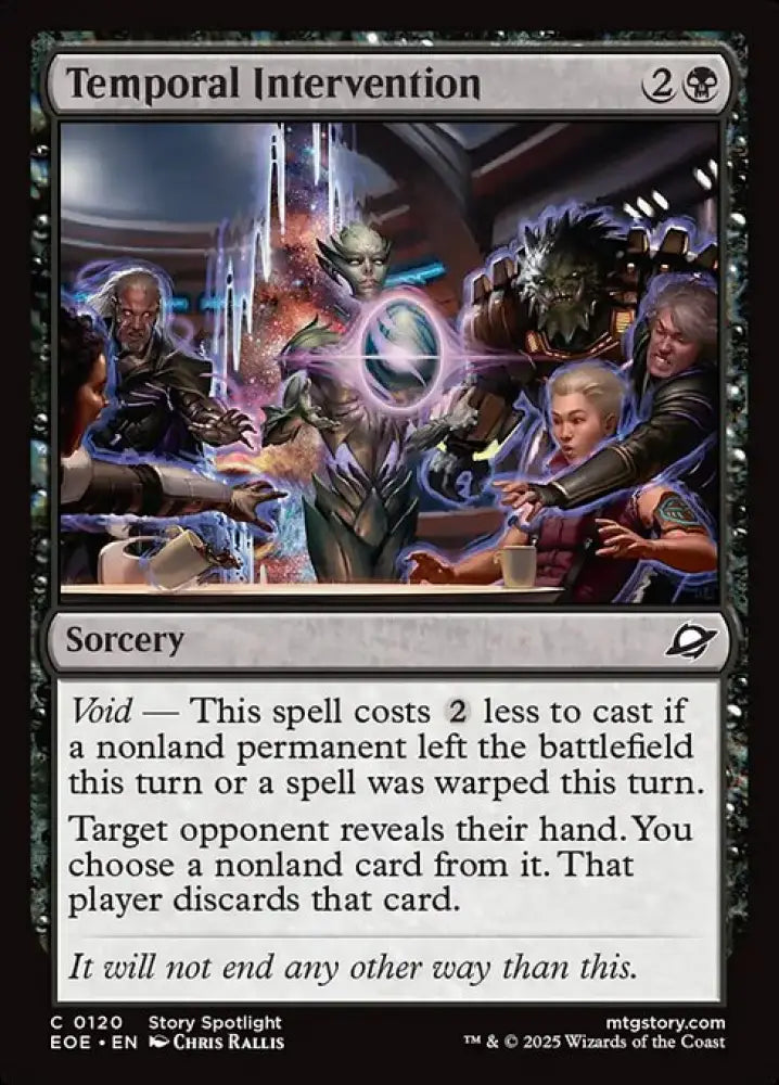 Temporal Intervention (120) [Edge of Eternities]