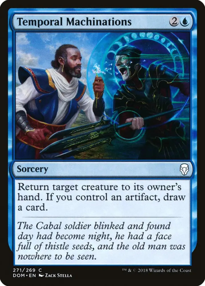 Temporal Machinations [Dominaria] - MTG Single