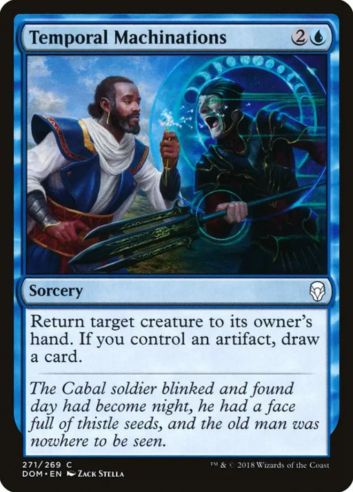 Temporal Machinations [Dominaria] - MTG Single