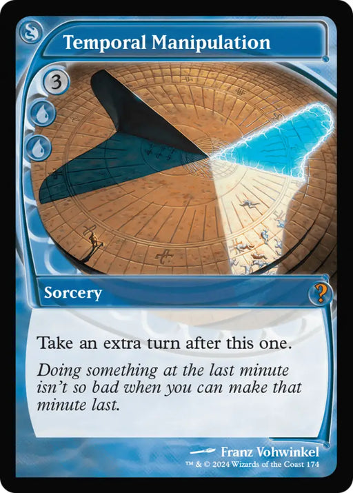 Temporal Manipulation (Future Sight) [Mystery Booster 2] - MTG Single