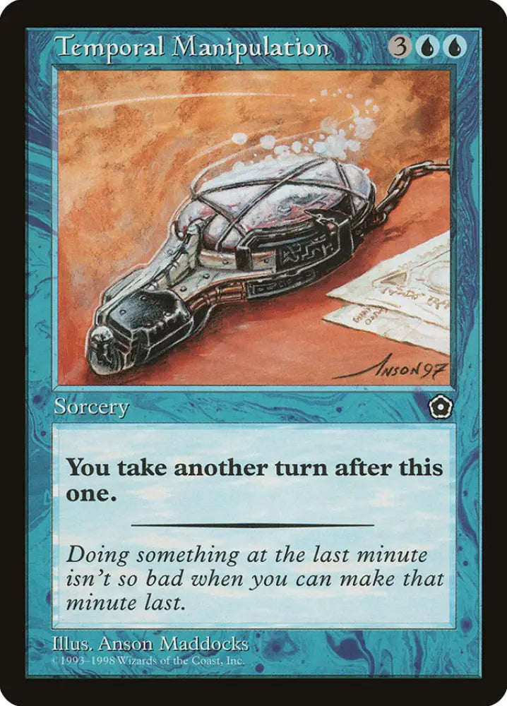 Temporal Manipulation [Portal Second Age] - MTG Single