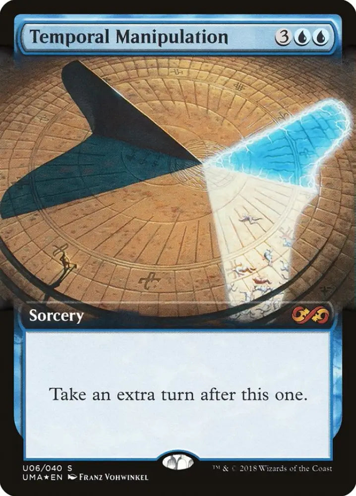 Temporal Manipulation (Topper) [Ultimate Masters Box Topper] - MTG Single