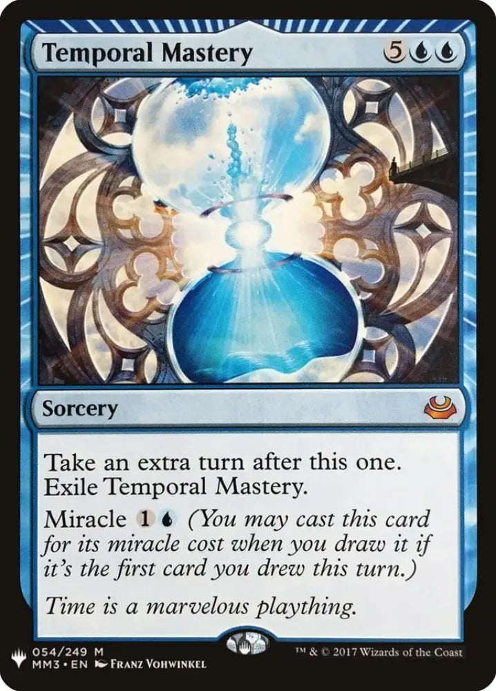 Temporal Mastery [Mystery Booster] - MTG Single