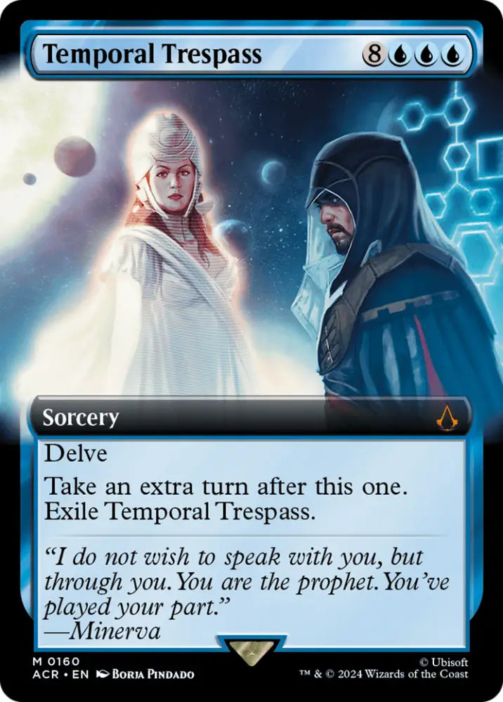 Temporal Trespass (Extended Art) [Assassin’s Creed] - MTG Single