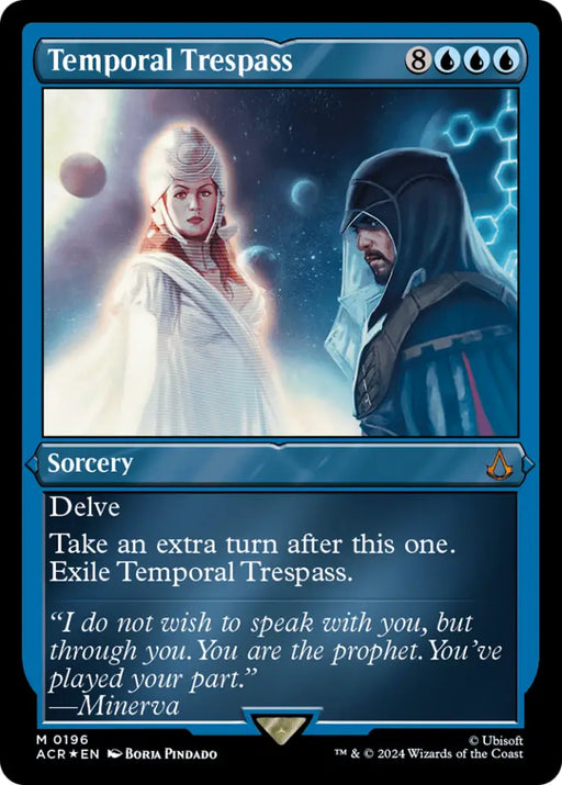 Temporal Trespass (Foil Etched) [Assassin’s Creed] - MTG Single