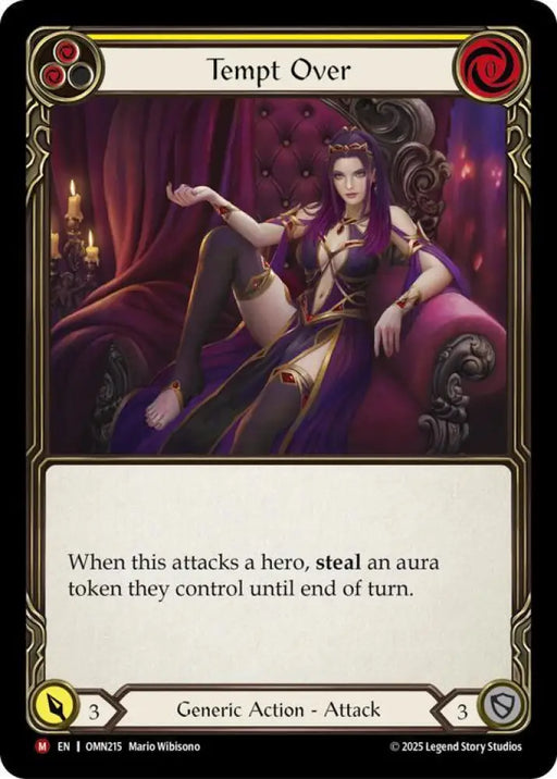 Tempt Over (Yellow) (OMN215) [Omens of the Third Age]