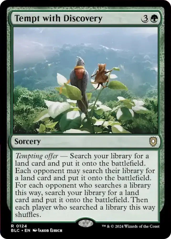 Tempt with Discovery [Bloomburrow Commander] - MTG Single