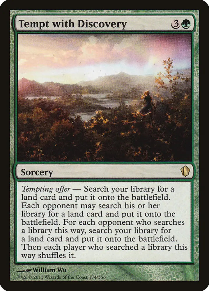 Tempt with Discovery [Commander 2013] - MTG Single