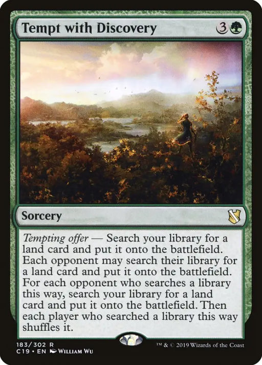 Tempt with Discovery [Commander 2019] - MTG Single