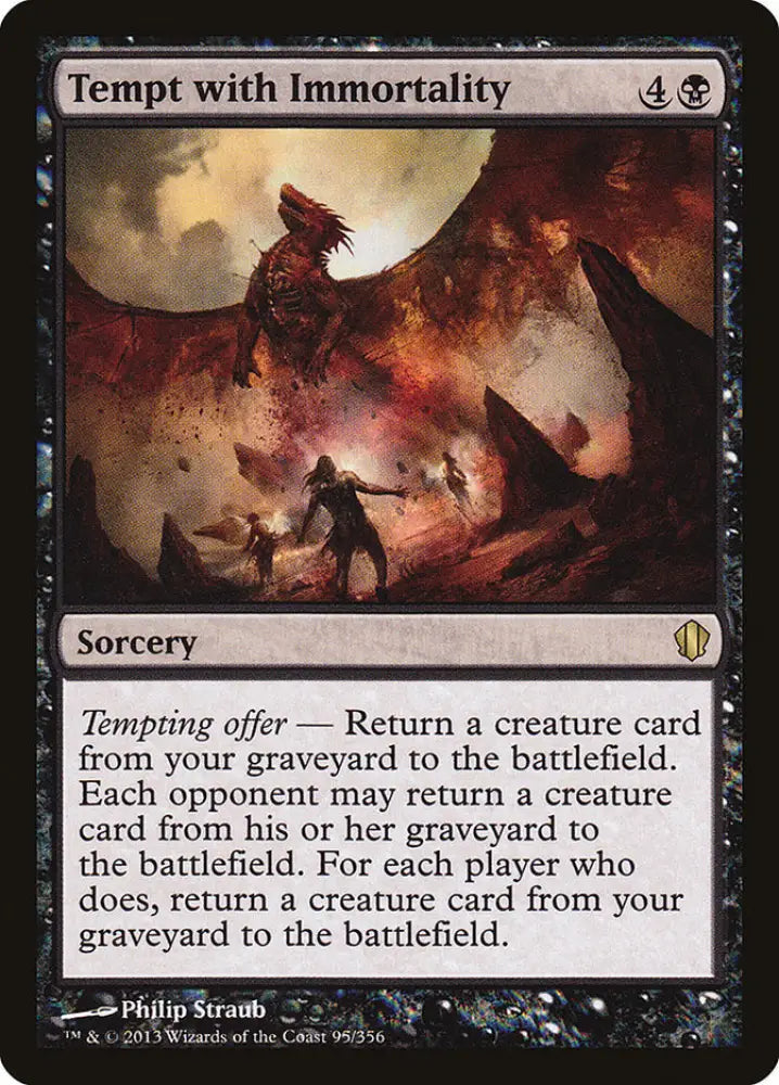Tempt with Immortality [Commander 2013] - MTG Single