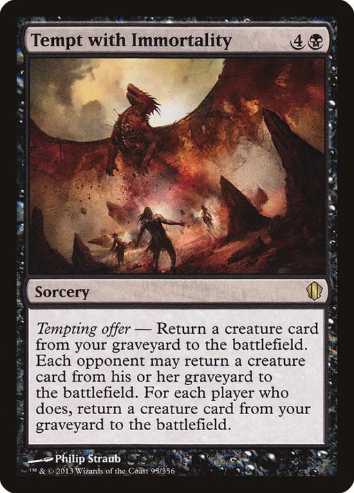 Tempt with Immortality [Commander 2013] - MTG Single