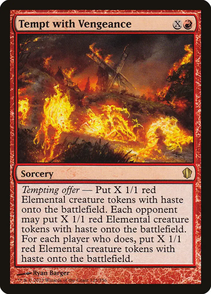 Tempt with Vengeance [Commander 2013] - MTG Single
