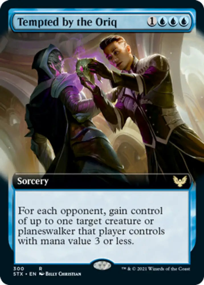 Tempted by the Oriq (Extended Art) [Strixhaven: School of Mages] - MTG Single