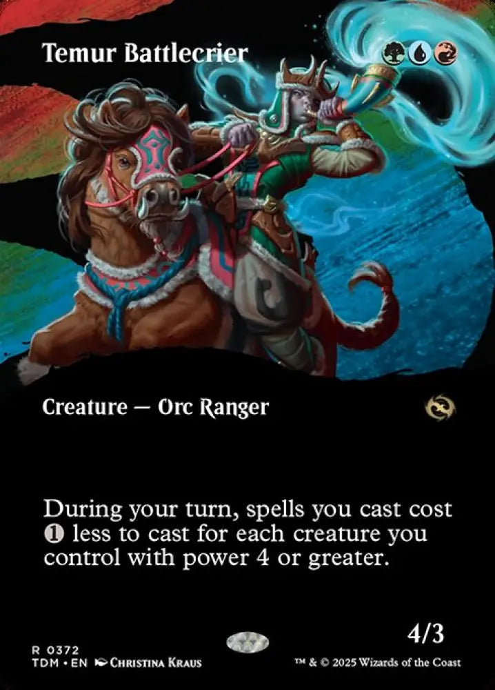 Temur Battlecrier (372) [Tarkir: Dragonstorm]
