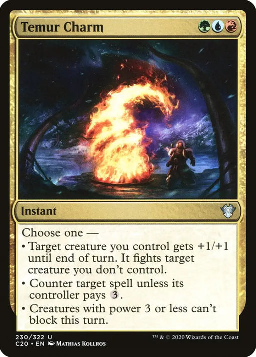 Temur Charm [Commander 2020] - MTG Single