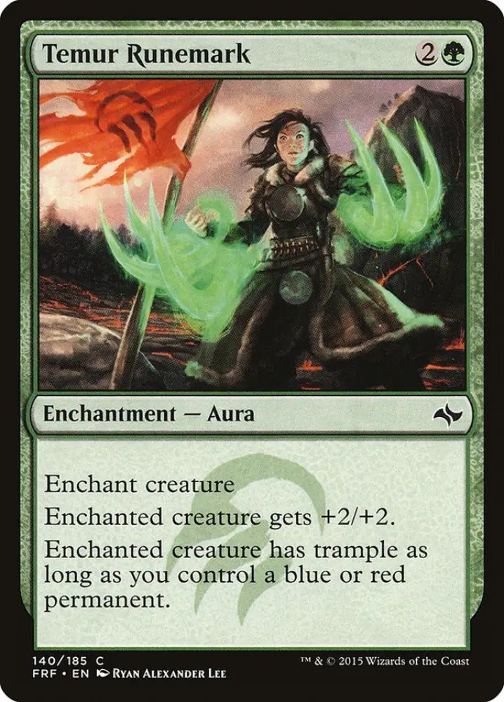 Temur Runemark [Fate Reforged] - MTG Single