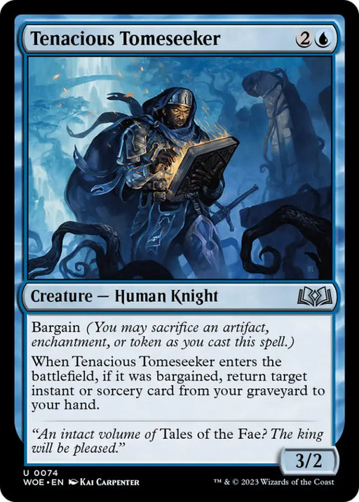 Tenacious Tomeseeker [Wilds of Eldraine] - MTG Single