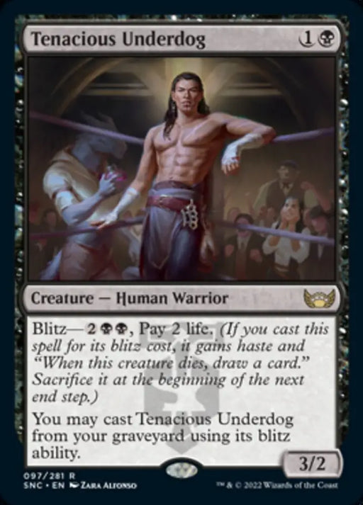 Tenacious Underdog [Streets of New Capenna] - MTG Single