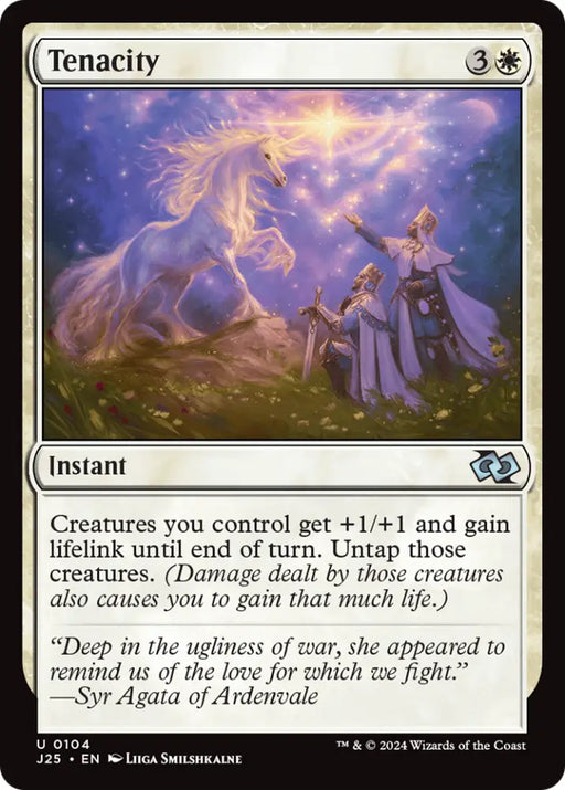 Tenacity [Foundations Jumpstart] - MTG Single