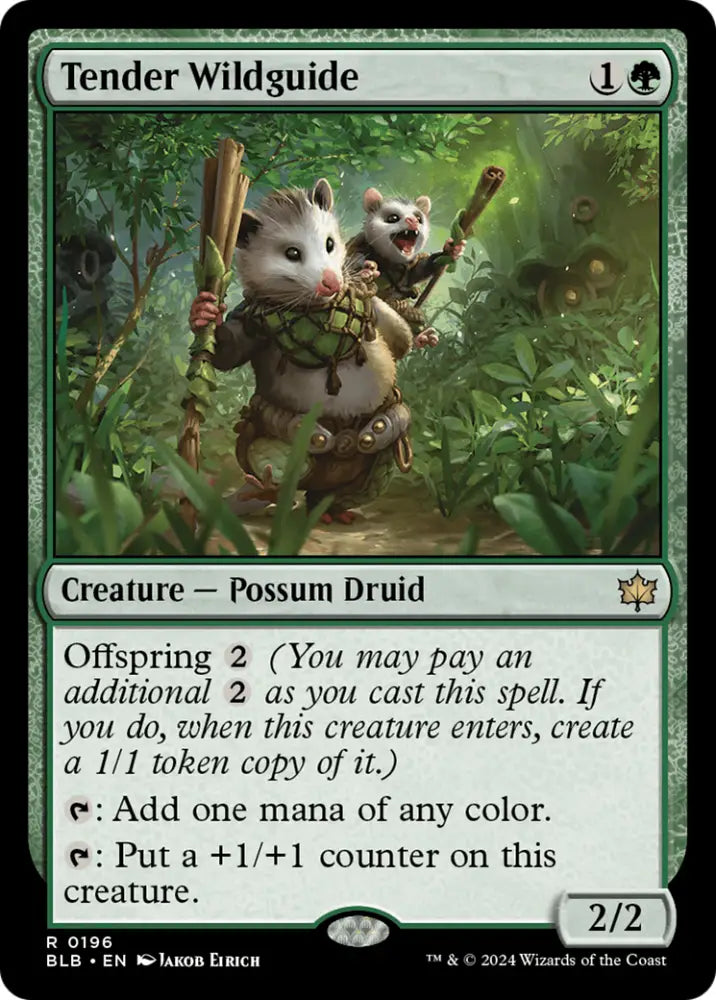 Tender Wildguide [Bloomburrow] - MTG Single