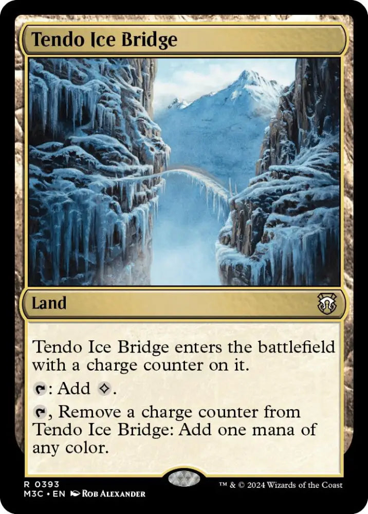 Tendo Ice Bridge [Modern Horizons 3 Commander] - MTG Single
