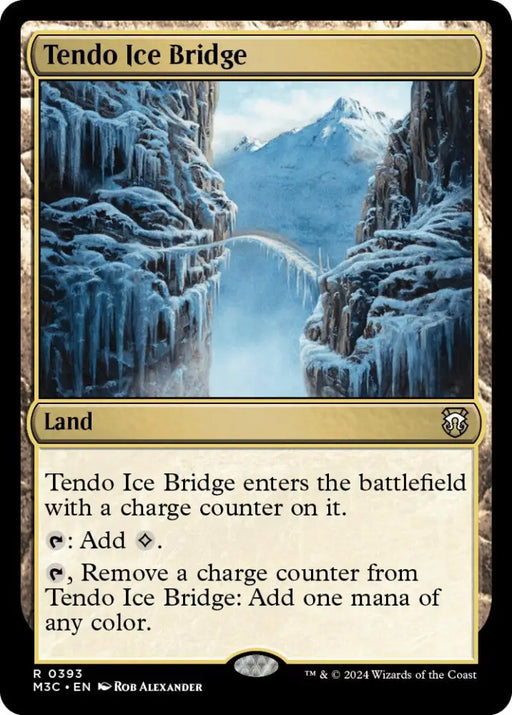 Tendo Ice Bridge [Modern Horizons 3 Commander] - MTG Single