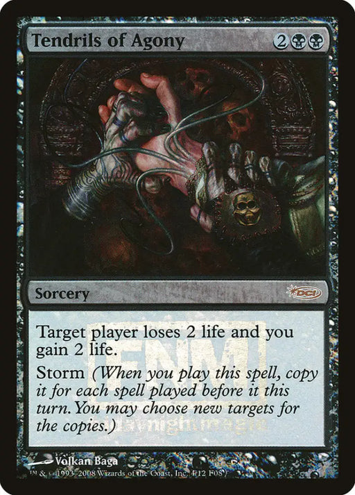Tendrils of Agony [Friday Night Magic 2008] - MTG Single