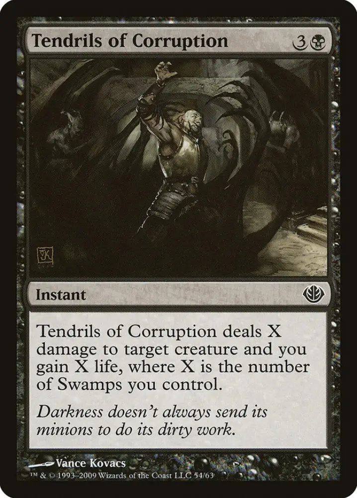 Tendrils of Corruption [Duel Decks: Garruk vs. Liliana] - MTG Single