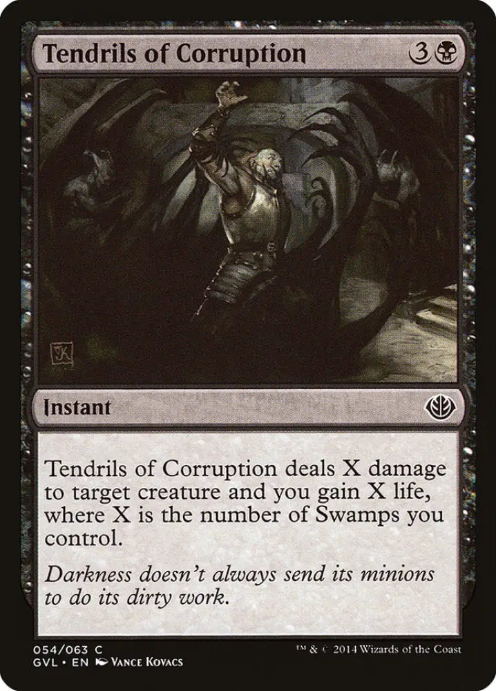 Tendrils of Corruption (Garruk vs. Liliana) [Duel Decks Anthology] - MTG Single