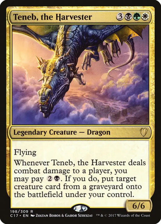 Teneb the Harvester [Commander 2017] - MTG Single