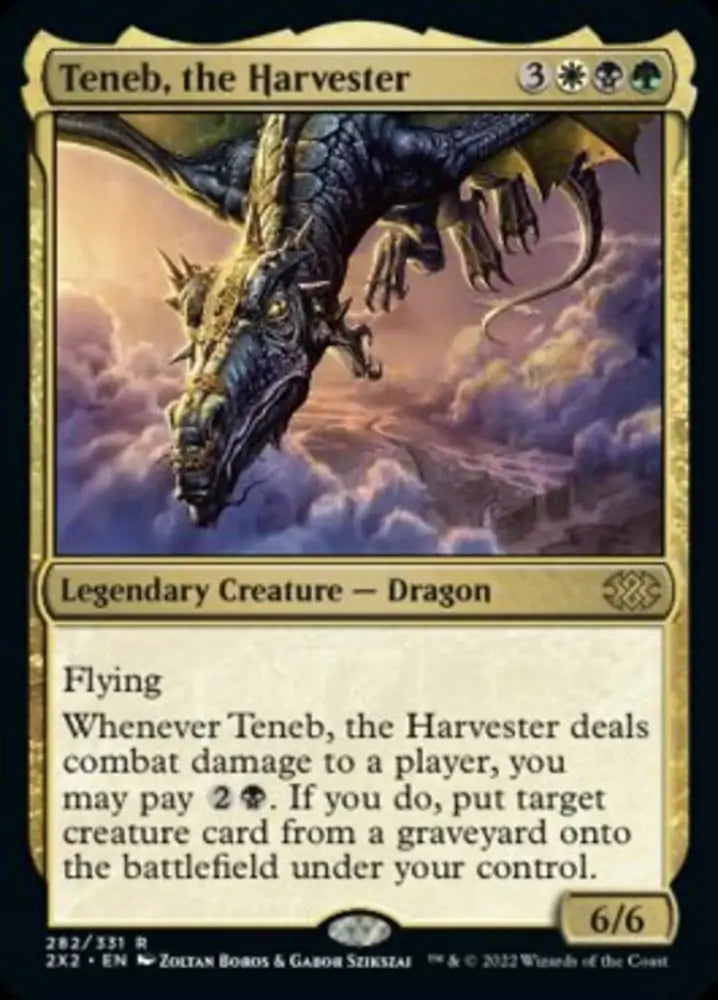 Teneb the Harvester [Double Masters 2022] - MTG Single