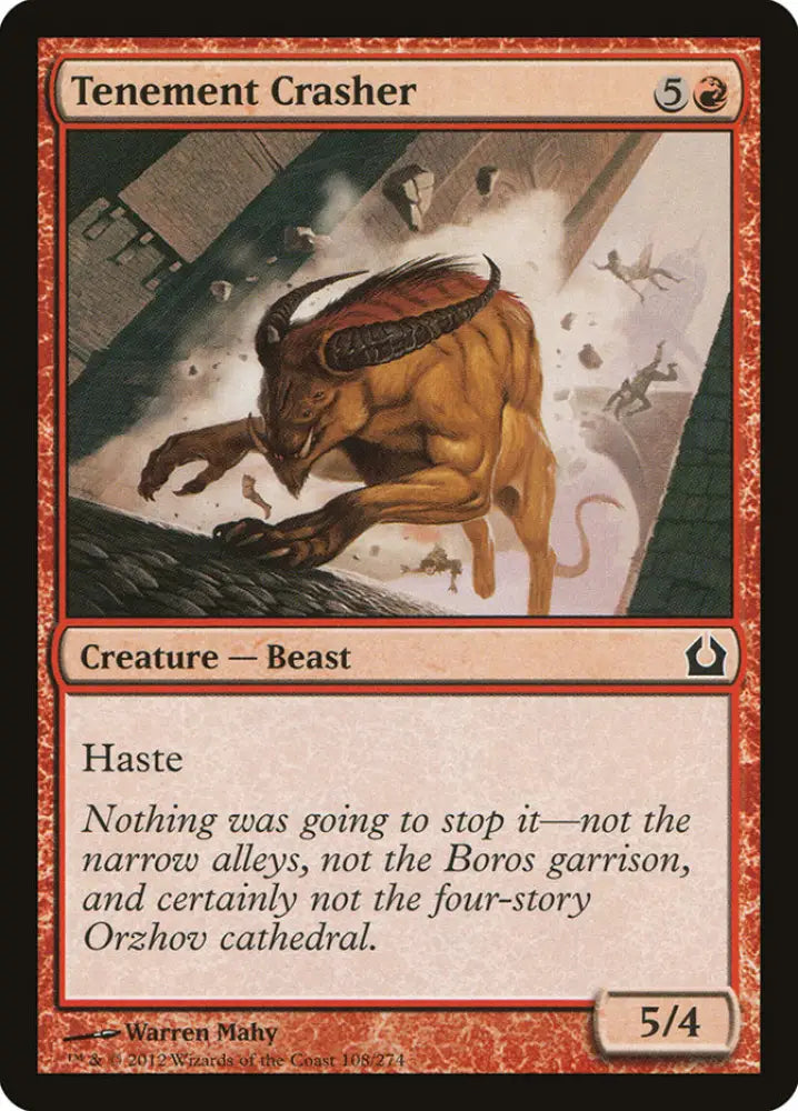 Tenement Crasher [Return to Ravnica] - MTG Single