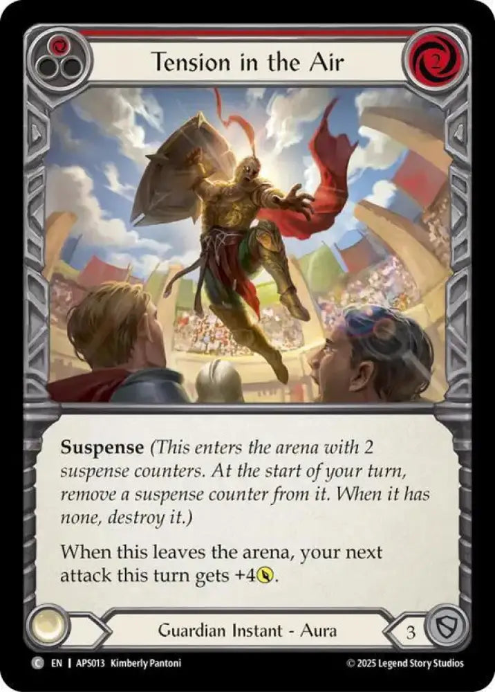 Tension in the Air (Red) (APS013) [Armory Deck: Pleiades]