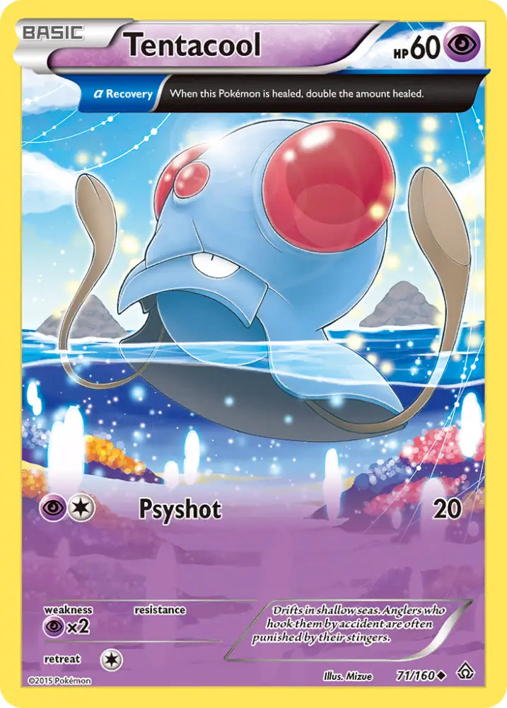 Tentacool (71/160) [XY: Primal Clash] - Pokemon Single