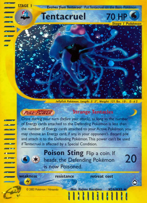 Tentacruel (H26/H32) [Aquapolis] - Pokemon Single