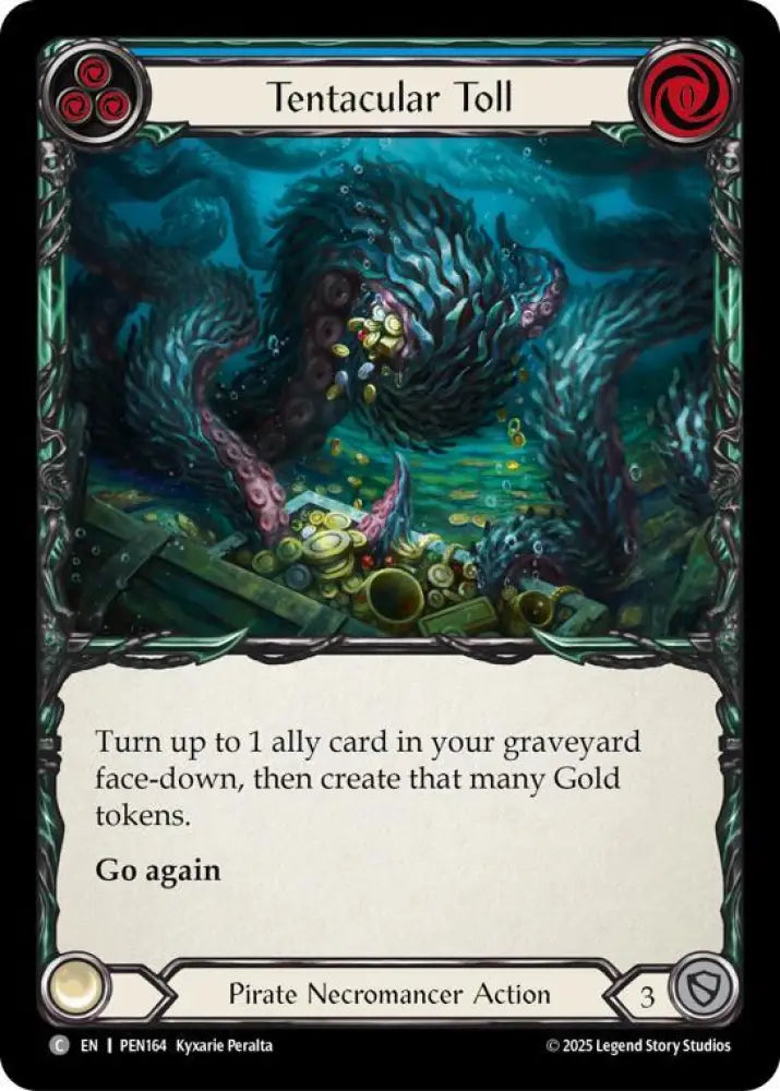 Tentacular Toll (Blue) (PEN164) [Compendium of Rathe]