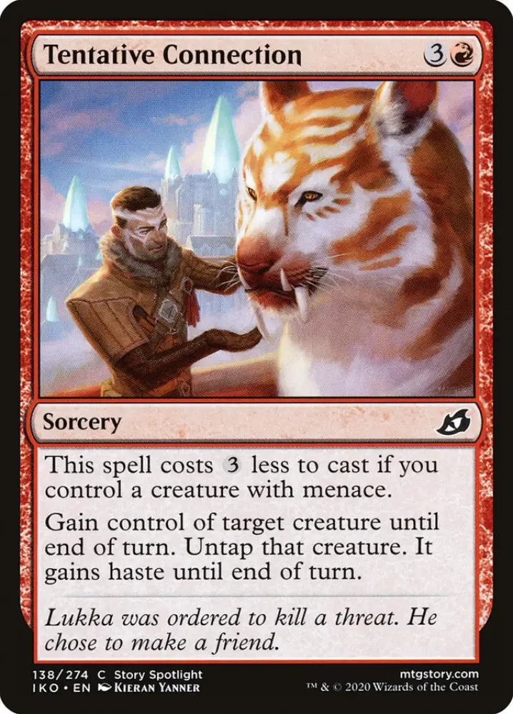 Tentative Connection [Ikoria: Lair of Behemoths] - MTG Single