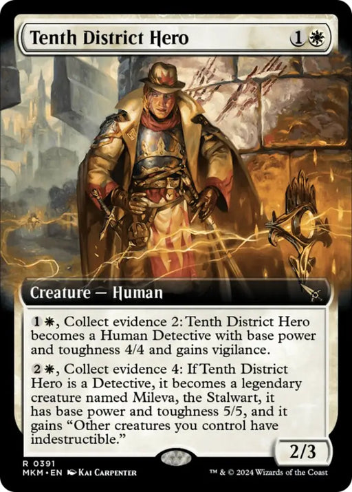 Tenth District Hero (Extended Art) [Murders at Karlov Manor] - MTG Single