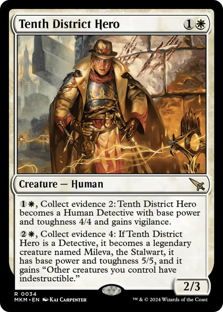 Tenth District Hero [Murders at Karlov Manor] - MTG Single