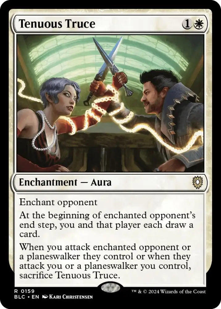 Tenuous Truce [Bloomburrow Commander] - MTG Single