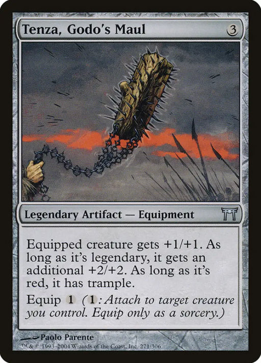 Tenza Godo’s Maul [Champions of Kamigawa] - MTG Single